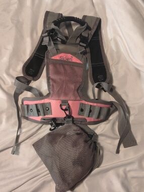 Sk8n Pink and Gray Kids Snowboarding Harness